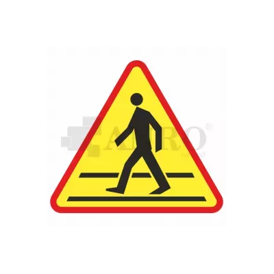 Znak drogowy A-16 Przejście dla pieszych 