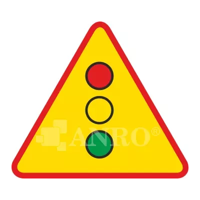 Znak drogowy A-29 Sygnały świetlne 