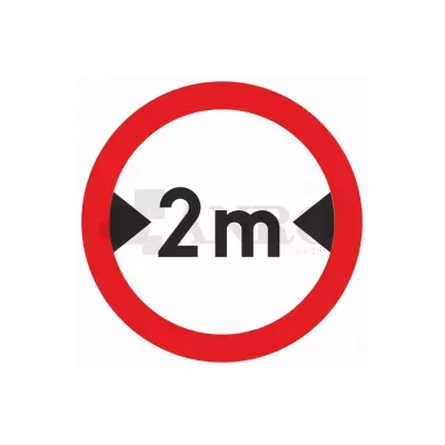 Znak drogowy B-15 Zakaz wjazdu pojazdów