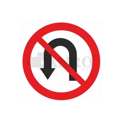 Znak drogowy B-23 Zakaz zawracania