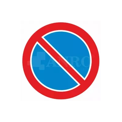 Znak drogowy B-35 Zakaz postoju