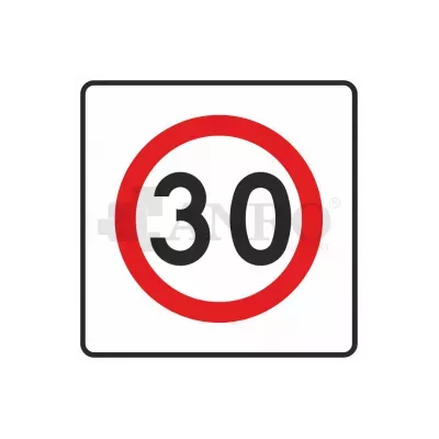 Znak drogowy B-43 Strefa ograniczonej prędkości