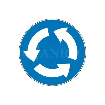 Znak drogowy C-12 Ruch okrężny