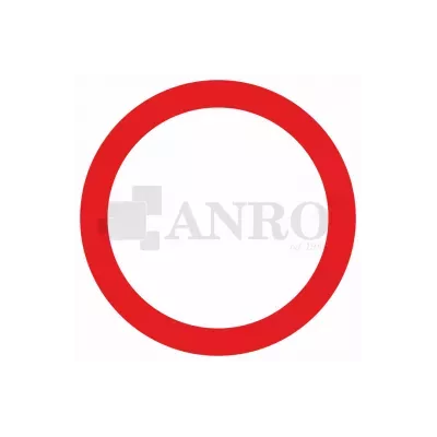 Znak drogowy B-1 Zakaz ruchu